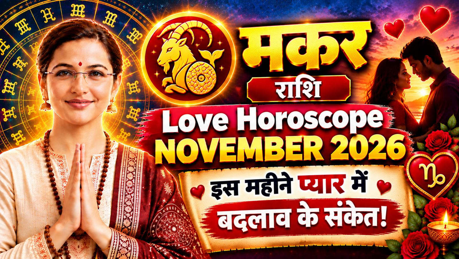 Capricorn Love Horoscope November 2026 | Makar Love Rashifal