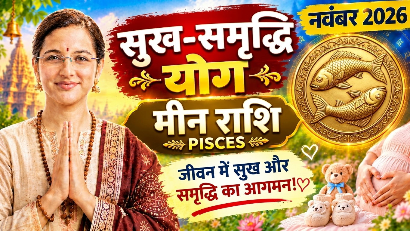 Pisces Santan Prapti Horoscope November 2026 | Meen Santan Prapti Yog Rashifal