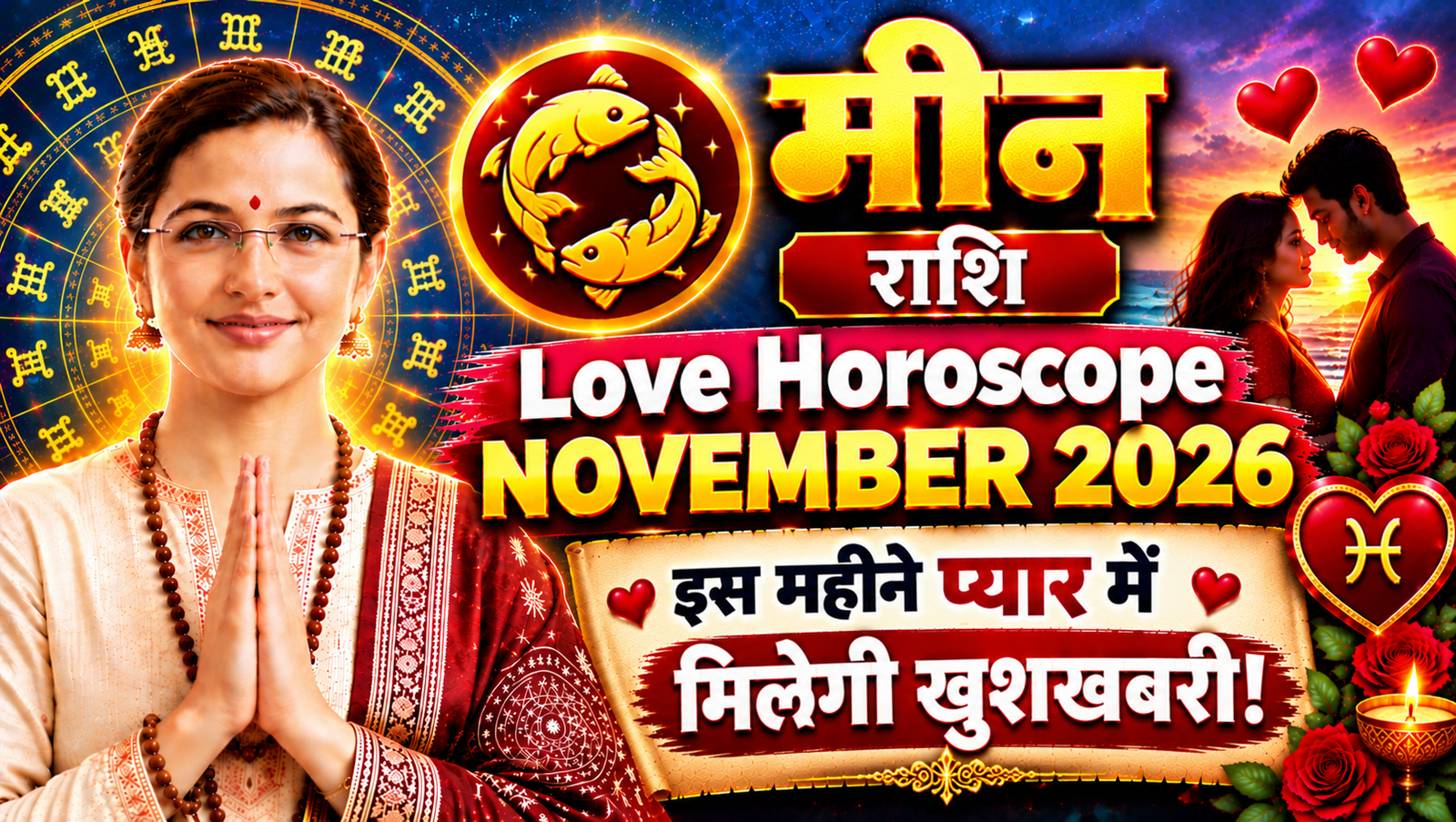 Pisces Love Horoscope November 2026 | Meen Love Rashifal