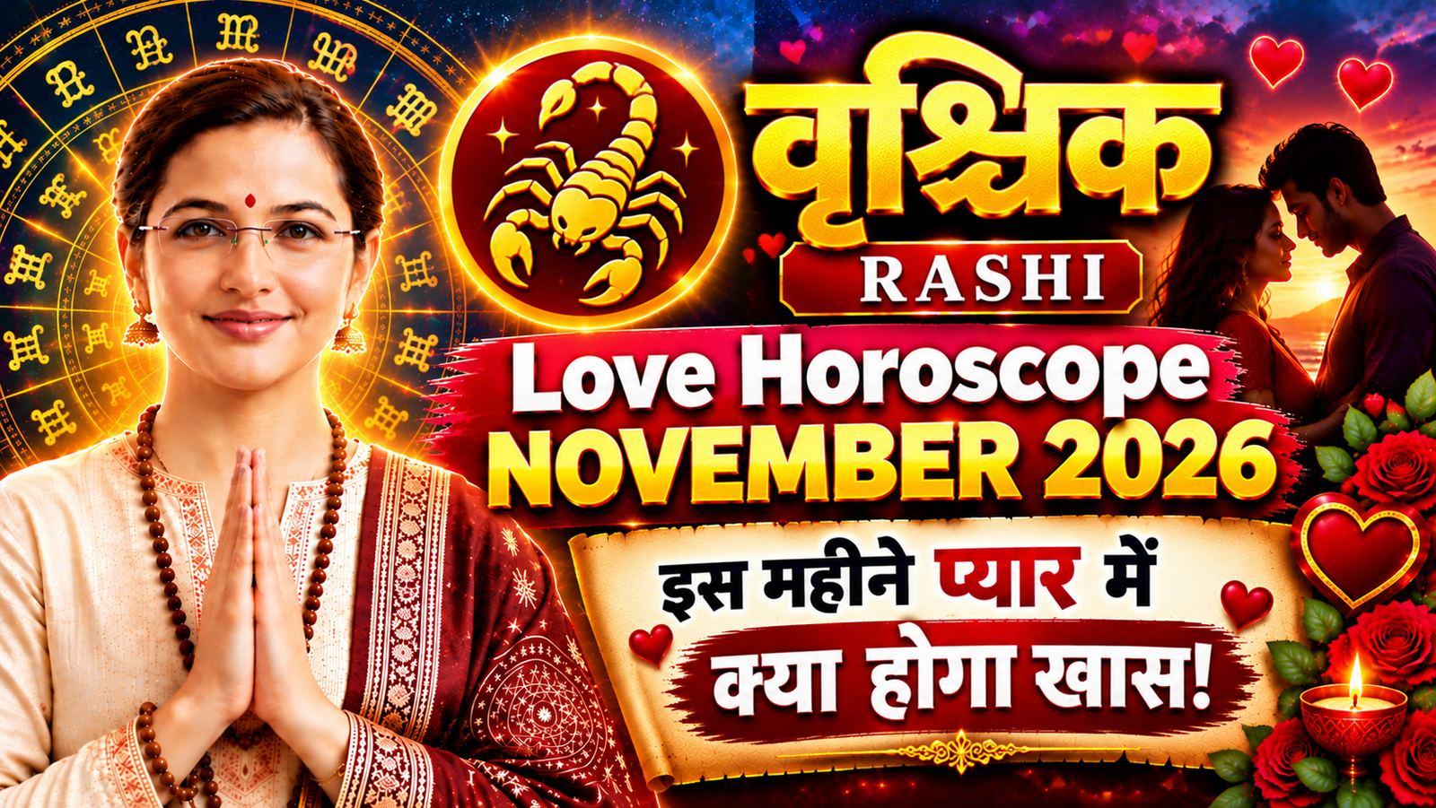 Scorpio Love Horoscope November 2026 | Vrishchik Love Rashifal
